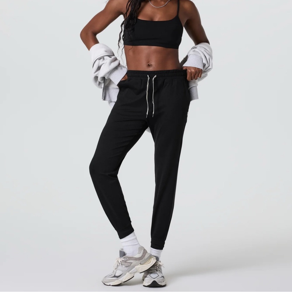 Vuori Performance Jogger, size XS, black heather